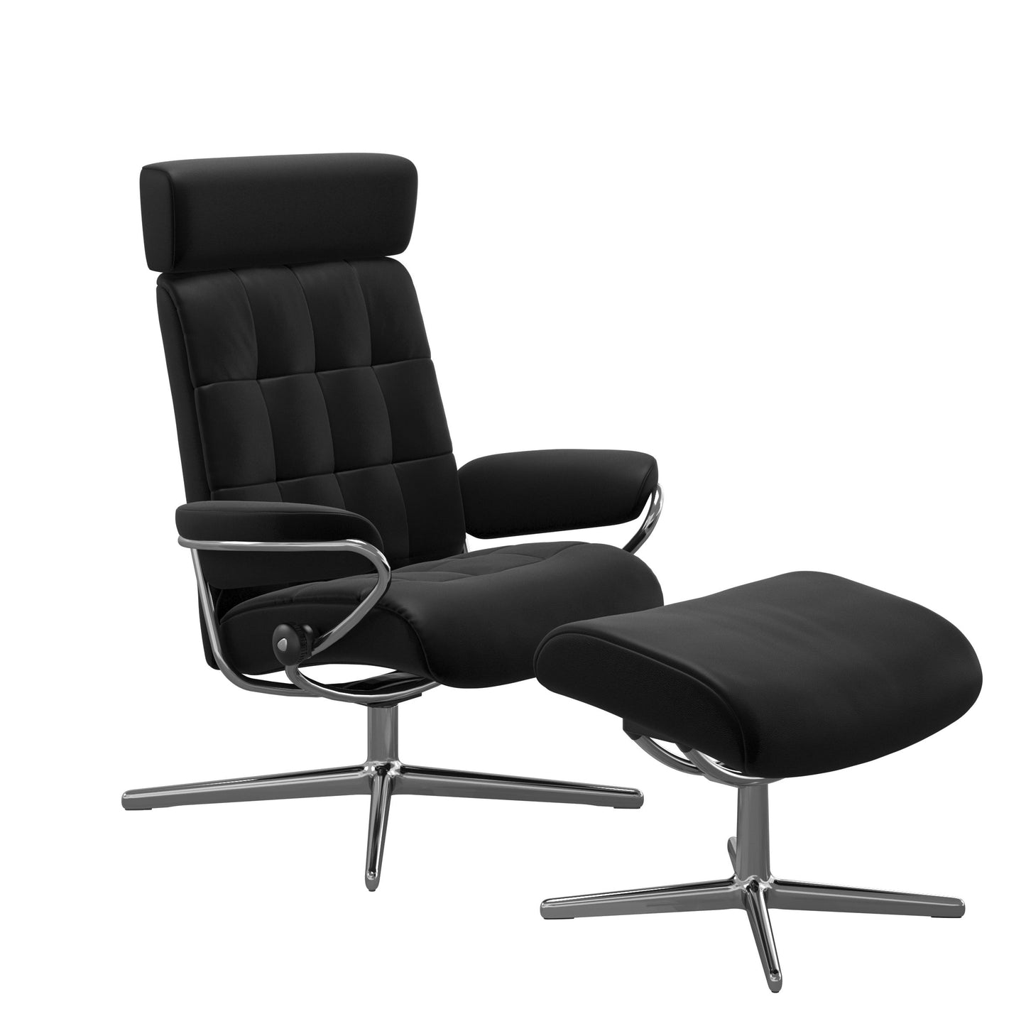 Stressless® London Low Back met hoofdsteun - Cross - Batick