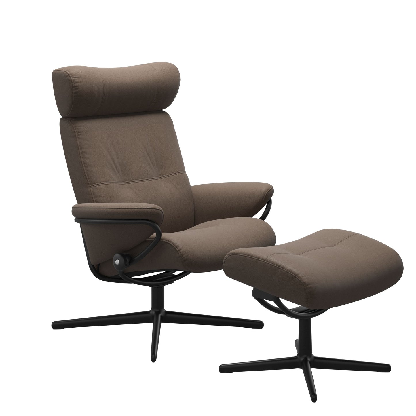 Stressless® Berlin Low Back met hoofdsteun - Cross - Batick