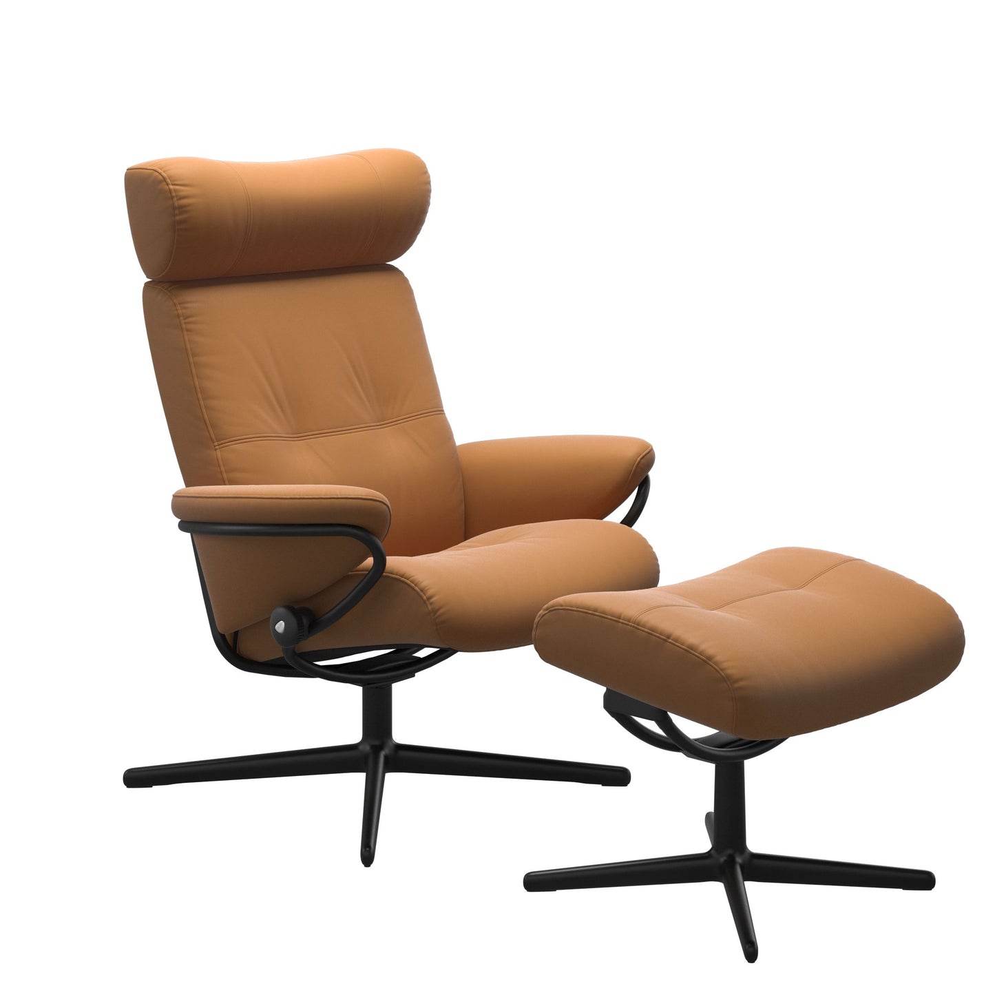 Stressless® Berlin Low Back with headrest - Cross - Batick