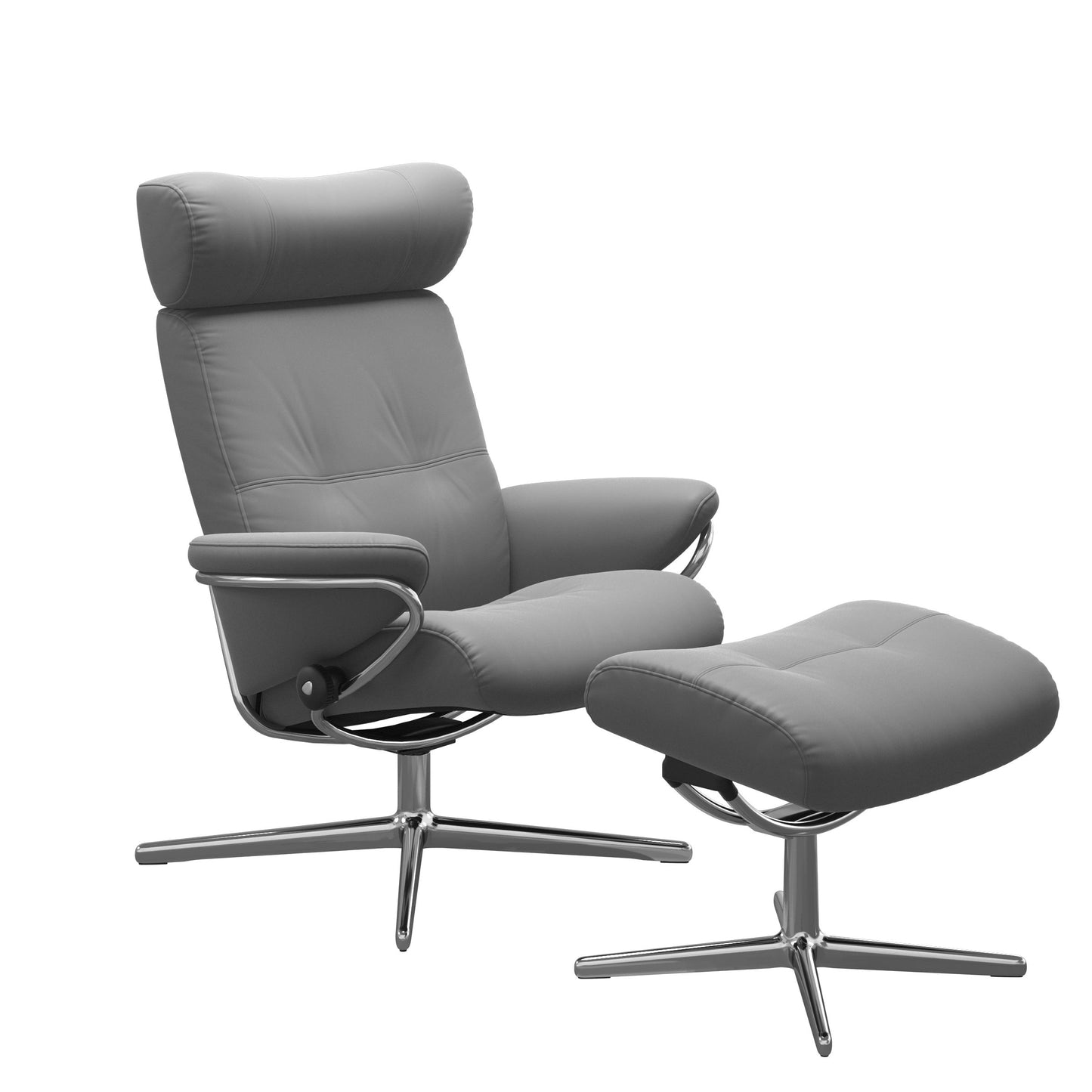 Stressless® Berlin Low Back with headrest - Cross - Batick