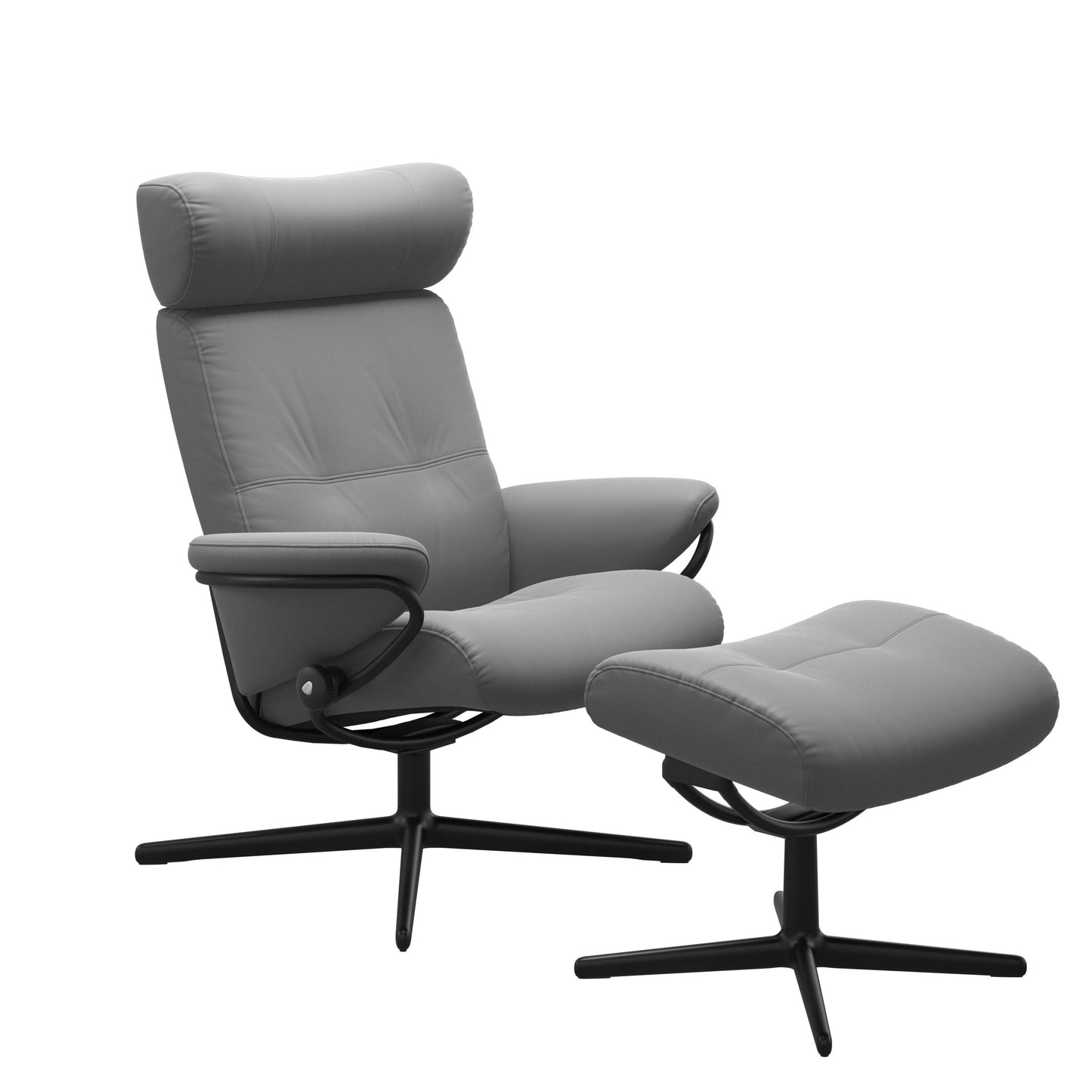 Stressless® Berlin Low Back met hoofdsteun - Cross - Batick