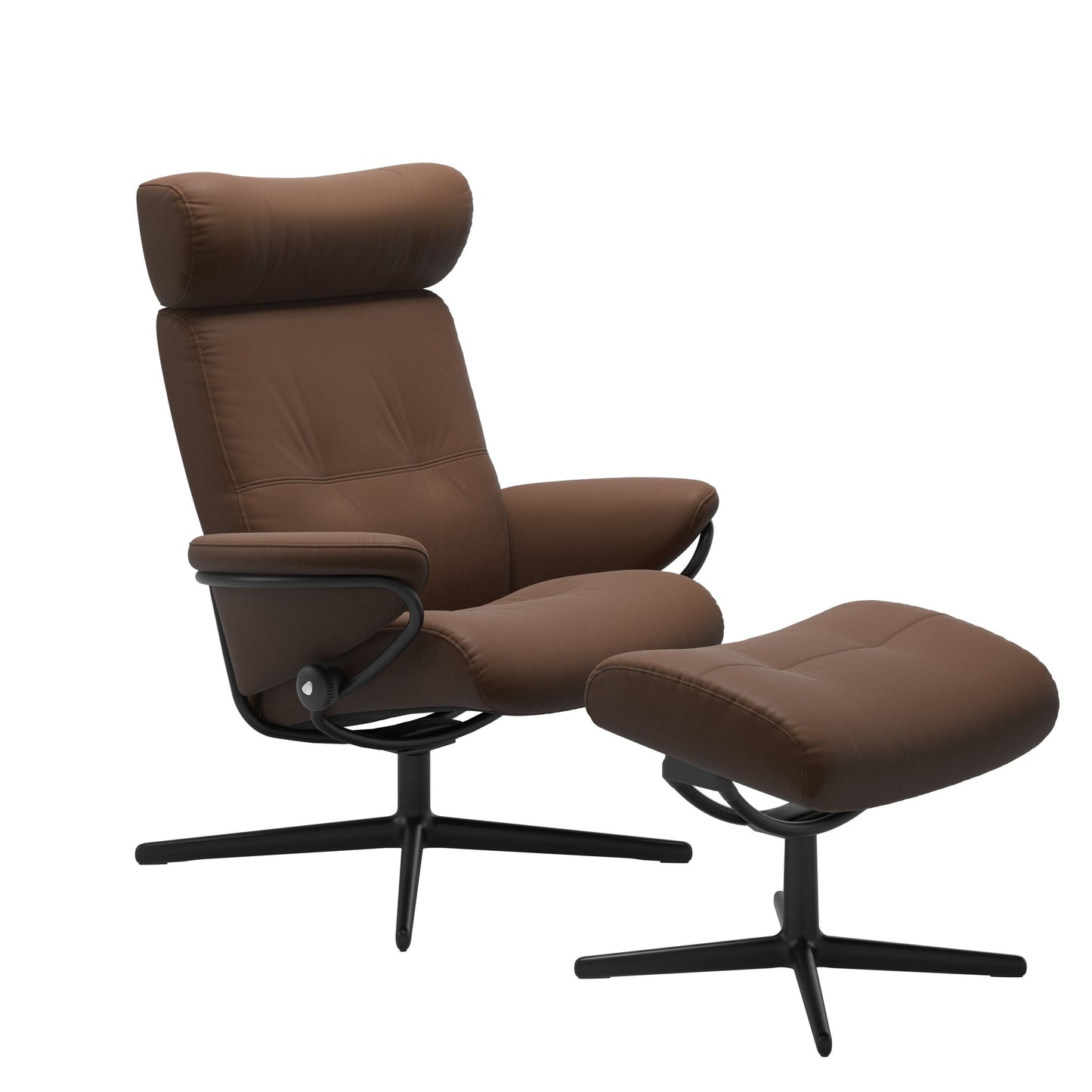 Stressless® Berlin Low Back met hoofdsteun - Cross - Batick