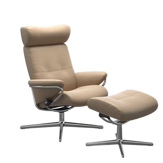 Stressless® Berlin Low Back met hoofdsteun - Cross - Paloma